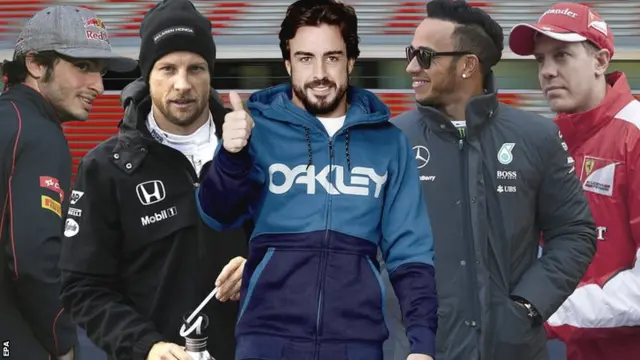 Formula 1 drivers