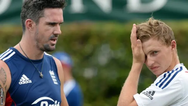 Kevin Pietersen and Joe Root