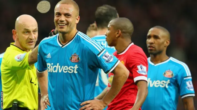 Wes Brown sending off