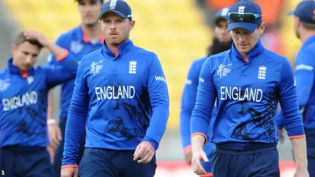 England captain Eoin Morgan and Ian Bell