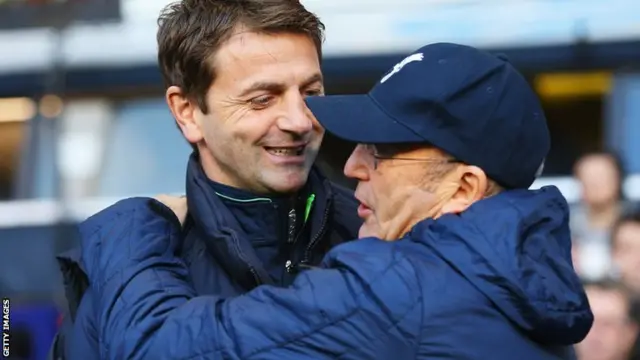 Tim Sherwood and Tony Pulis