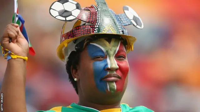 South Africa fan