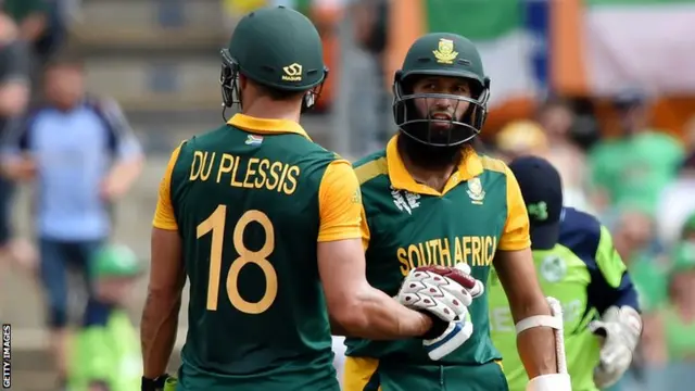 Faf du Plessis and Hashim Amla