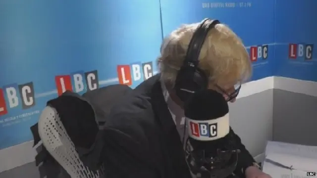 Boris Johnson on LBC