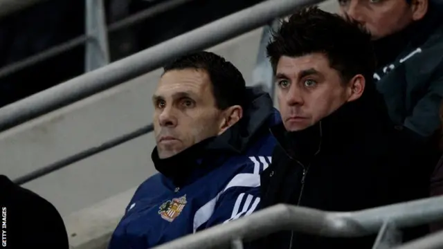 Poyet in the stands