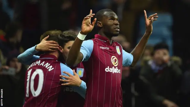 Benteke celebration