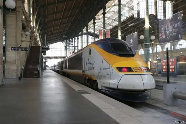 Eurostar train