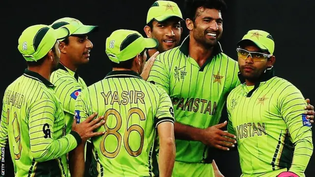 Pakistan celebrate