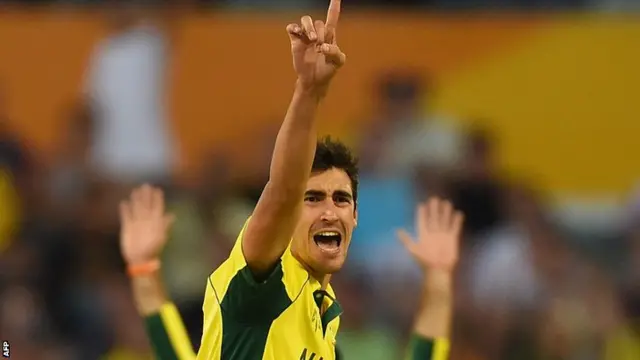 Mitchell Starc appeals