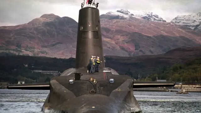 Trident submarine