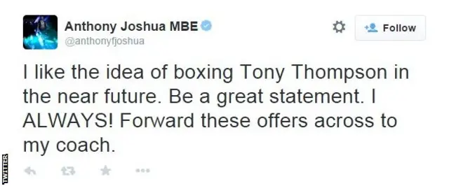 Anthony Joshua