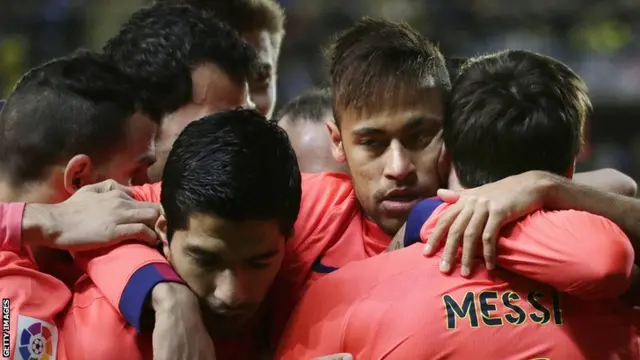 Neymar celebrates