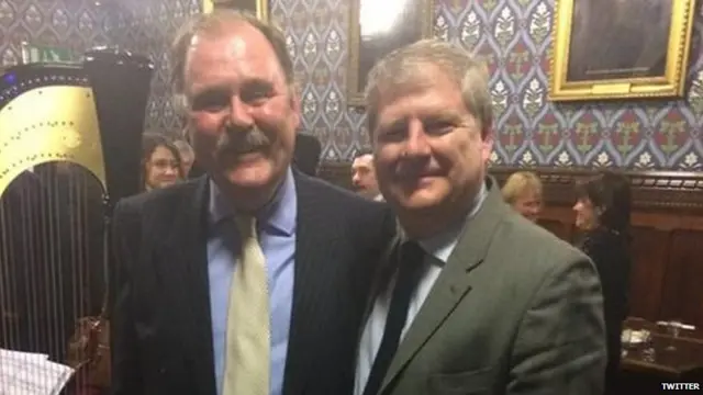 Elfyn Llwyd and Angus Robertson