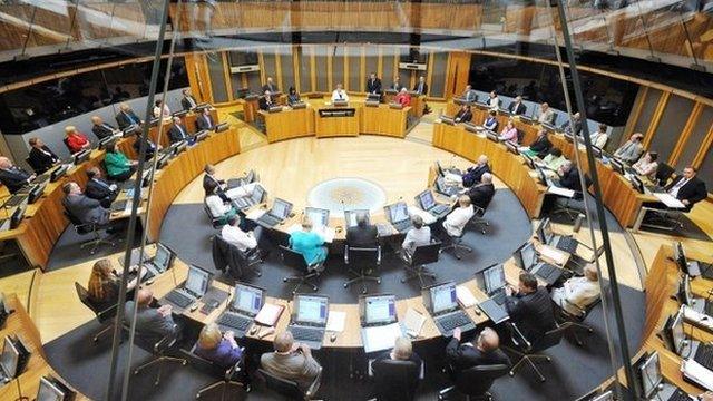 Senedd chamber