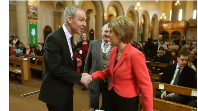 Scottish Labour leader Jim Murphy MP and SNP leader Nicola Sturgeon MSP