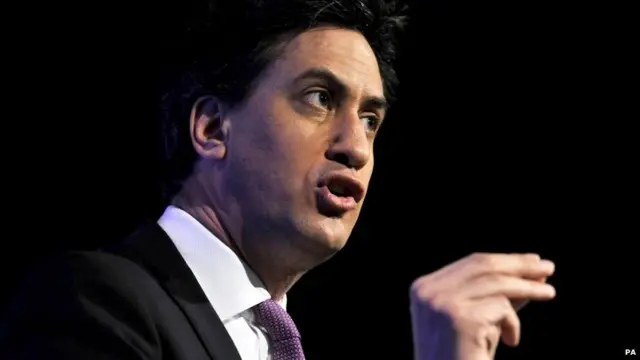 Labour leader Ed Miliband MP