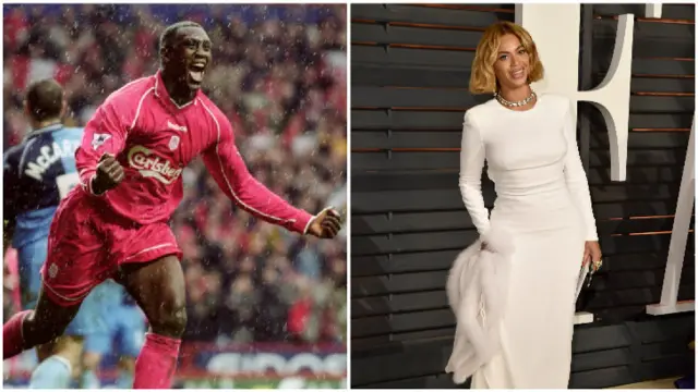 Emile Heskey and Beyonce