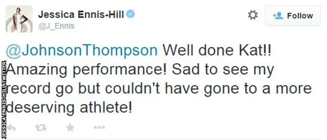 Jessica Ennis-Hill Twitter