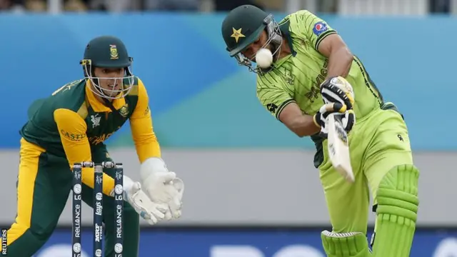 Quinton de Kock and Shahid Afridi