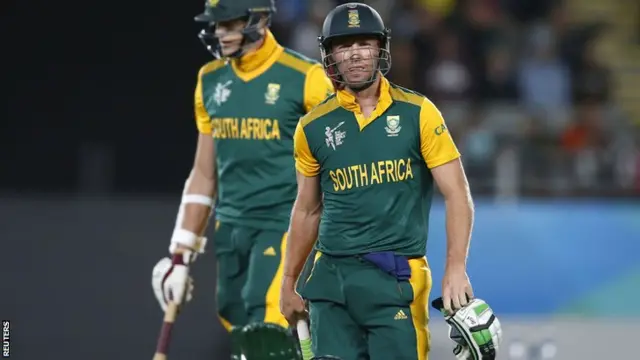 de Villiers out