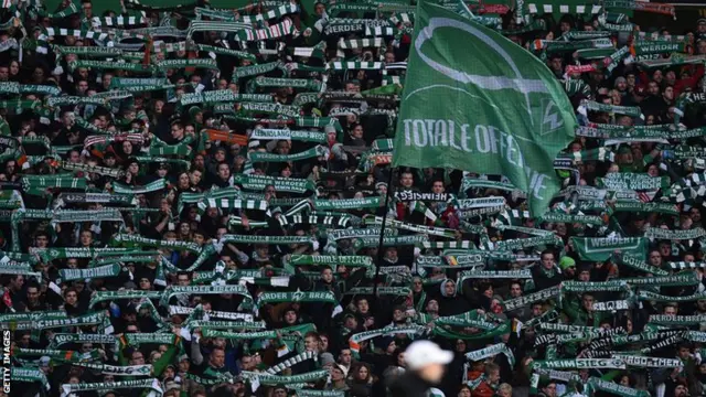 Werder Bremen fans