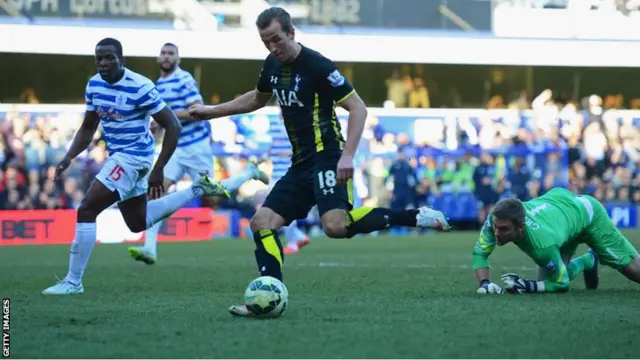 Harry Kane scores for Tottenham