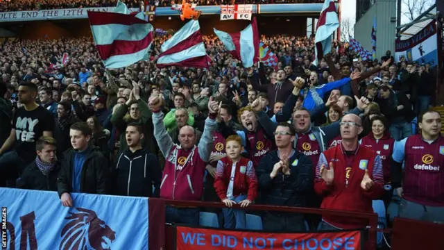 Aston Villa fans