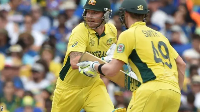 Michael Clarke and Steve Smith