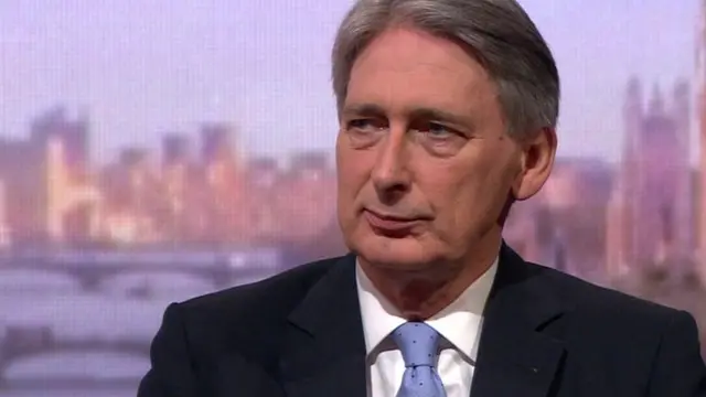 Foreign Secretary Philip Hammond