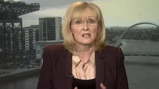 Margaret Curran, Labour's shadow Scottish secretary