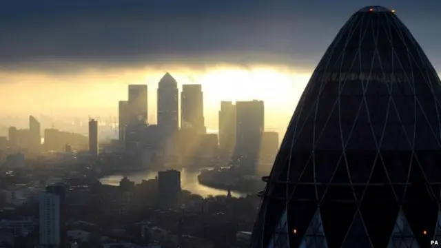 Canary Wharf and the City of London