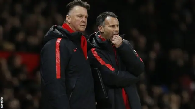 Louis van Gaal and Ryan Giggs