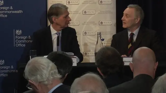 Philip Hammond at Rusi