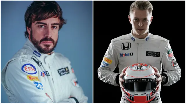 Fernando Alonso and Kevin Magnussen