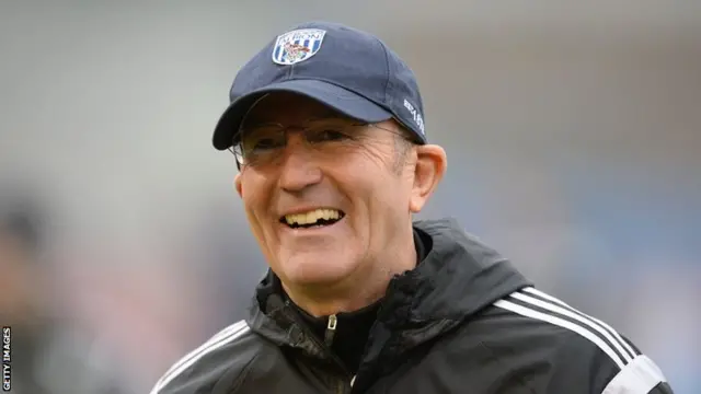 West Brom manager Tony Pulis