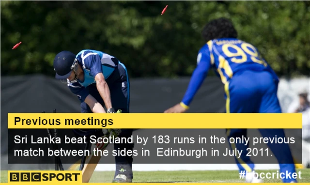 Scotland v Sri Lanka