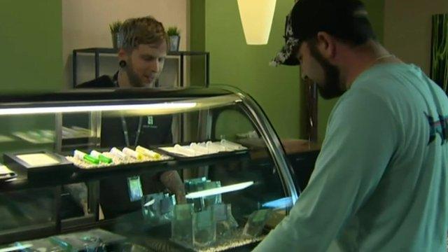 A marijuana business in Washington state