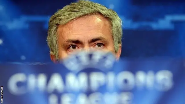 Chelsea's Jose Mourinho