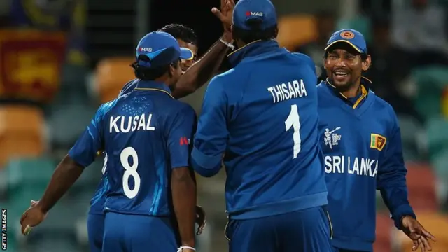 Sri Lanka celebrate