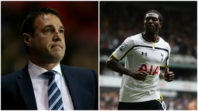 Malky Mackay and Adebayor