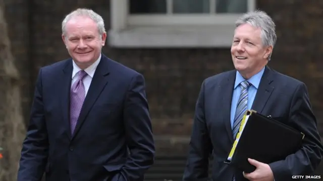 Peter Robinson and Martin McGuinness