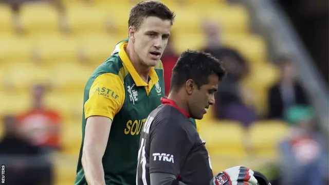 Morne Morkel and Khurram Khan