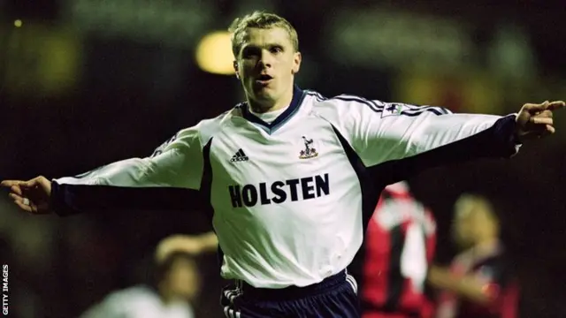 Tottenham forward Sergei Rebrov