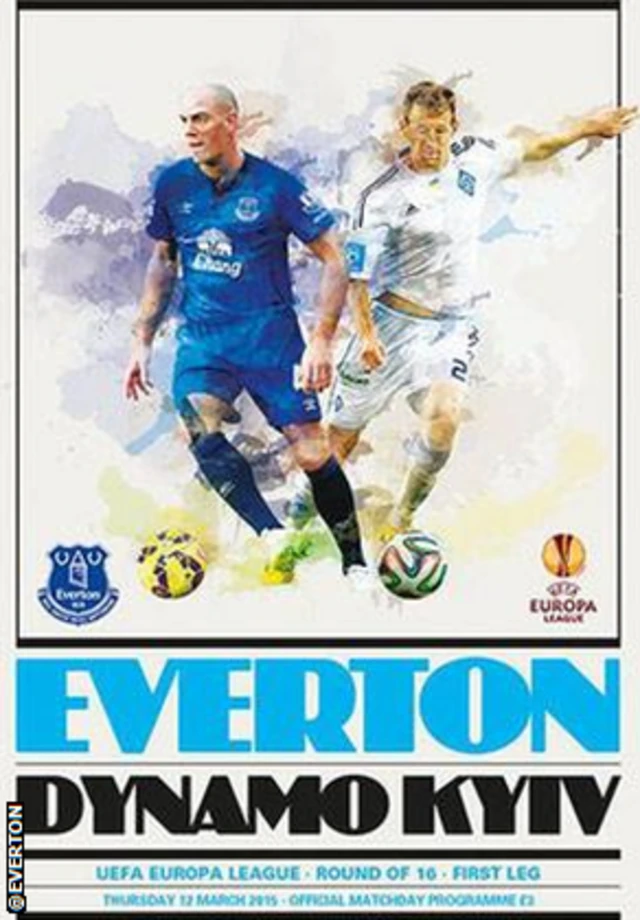 Everton programme