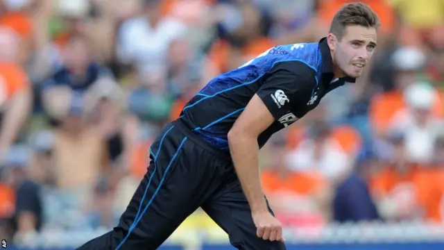 New Zealand bowler Tim Southee