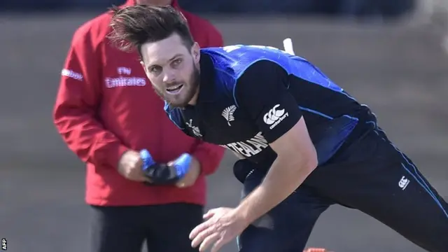 New Zealand bowler Mitchell McClenaghan