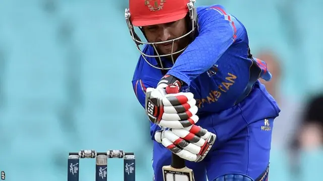 Afghanistan batsman Shafiqullah