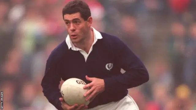 Scotland full-back Gavin Hastings