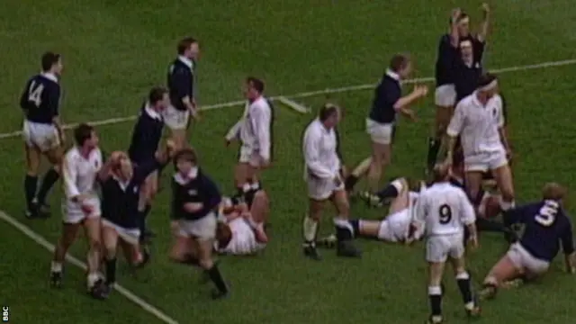 Scotland celebrate