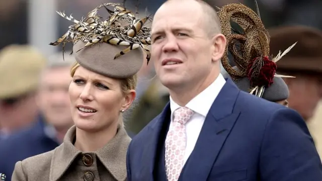 Zara Philips and husband Mike Tindall